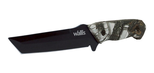 Cuchillo Wallis Tactico Hoja Tanto Liso 11cm Funda De Naylon