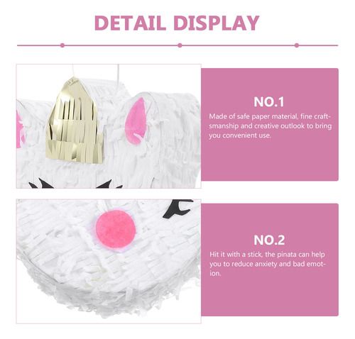 Fiesta Infantil Piñata Smashing Toy Unicorns Piñata Playthin