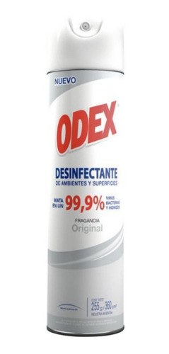 Odex Desinfectante Superficies Y Ambientes Aerosol X 6 Und