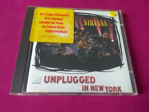 Nirvana - Mtv Unplugged. Cd Importado Alemania 1994.