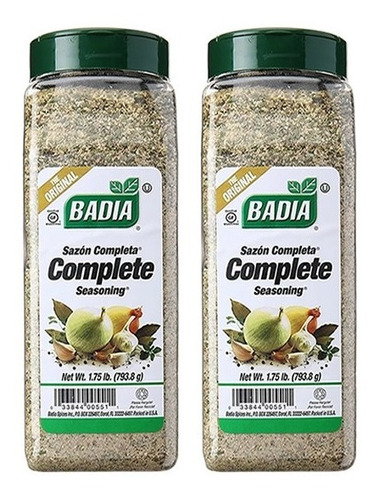 Badia Sazonador Completo X 2und - g a $60