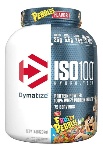 Iso 100 Hydrolyzed Dymatize - 5 Libras - Fruit Pebbles