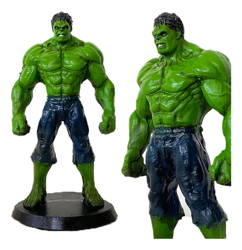 Hulk Vingadores Boneco De Resina Colecionável Marvel