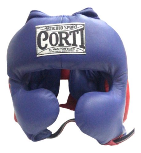 Cabezal De Boxeo Corti Con Pomulos Modelo Americano