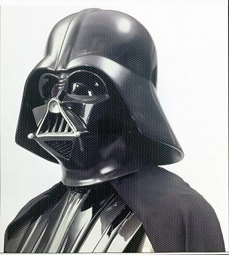 Star Wars Darth Vader De Pasajeros Serie Perforado De Pvc Et