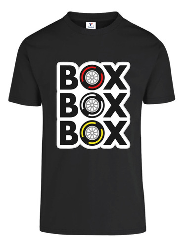 Playera Checo Perez Box Box Box Formula 1 Team F1