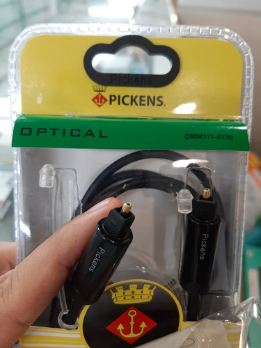 Cable Optico Digital Audio 1,5 Metros Pickens Home Theater