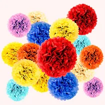 Comprar Pompones De Papel Tissue O Seda