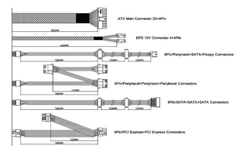 Apevia Atx-es700w Esencia 700w Atx Fuente De Alimentación De