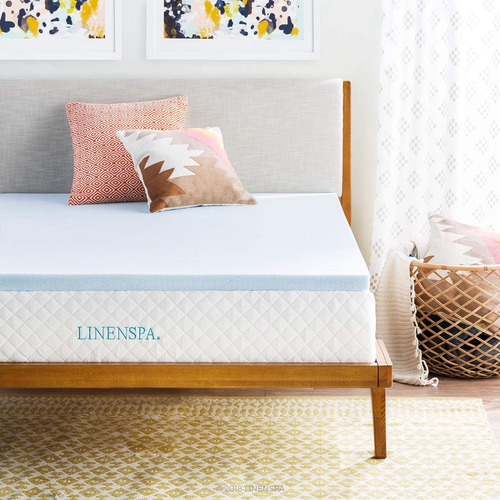 Sobre Colchón Individual Memory Foam Ultrasuave Cómodo Cama