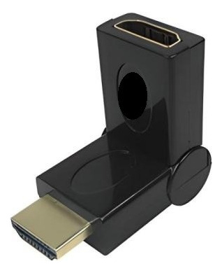 Adaptador Hdmi Hembra Y Macho Flexible Y Comodo