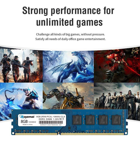Memoria Ram D Duomeiqi Kit (2x8gb) 16gb Ddr3l / Ddr3 Pc3l
