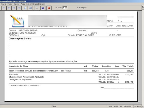Programa Cadastro De Clientes, Agendamento E Financeiro V3.0