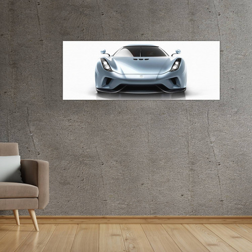 Cuadro 30x80cm Auto 2015 Koenigsegg Regera Auto 16