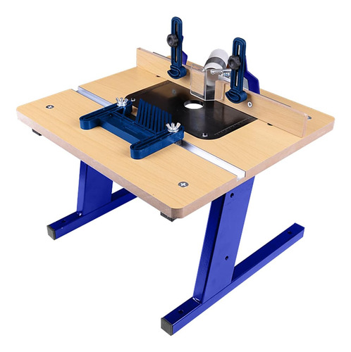 Nagu Mesa De Enrutador Con Soporte Y Valla Ajustable