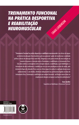 Treinamento Funcional na Prática Desportiva e Reabilitação Neuromuscular, de Liebenson, Craig. Editorial Artmed, capa mole em português, 2016