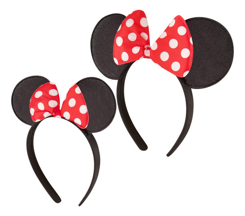 Vinchas Disney De Minnie Mouse, 2 Unidades