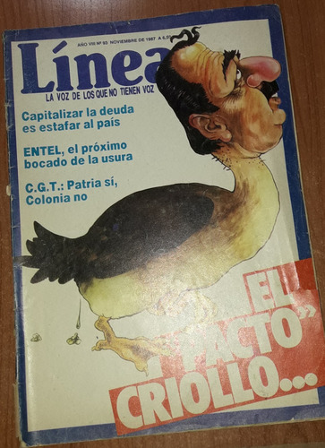 Revista Linea N°93   Noviembre De 1987