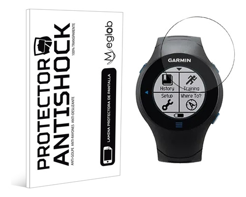 Protector De Pantalla Antishock Para Garmin Forerunner 610