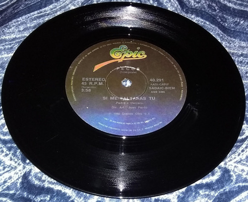 Pecos Señor Si Me Faltas Tu Disco Simple De Vinilo