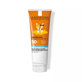 Protector solar La Roche-Posay Anthelios XL FPS 50 Leche Dermopediátrica en pomo de 250 mL