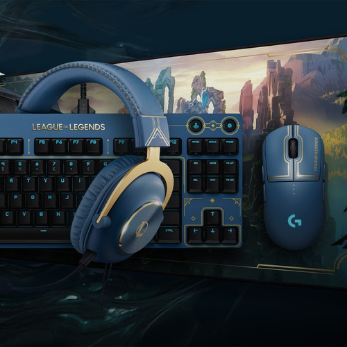 Imagen 5 de 8 de Auriculares Headset Gamer Logitech G Pro X 7.1 Edicion Lol