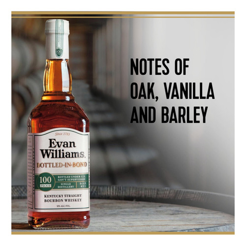 Whisky Bourbon Evan Williams Bottled In Bond 1000 Ml