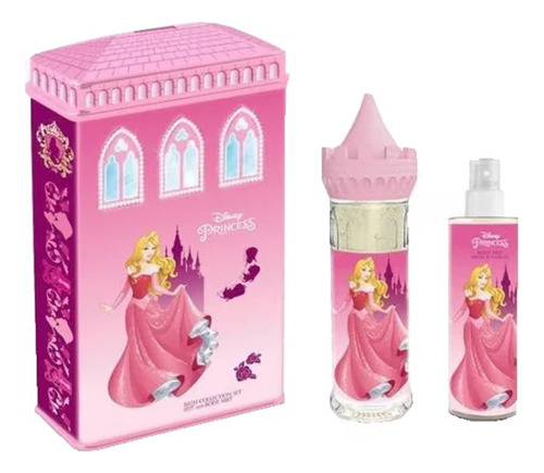 Perfume Para Niñas Princesa Disney + Splash + Alcancía