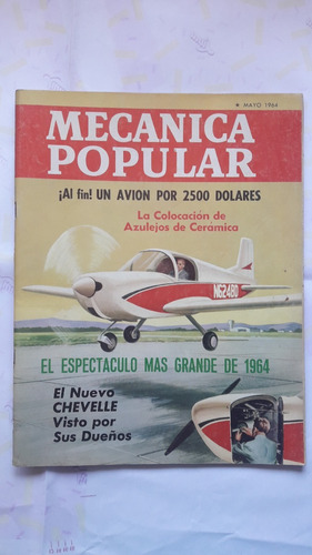 Revista Mecanica Popular Mayo 1964 Chevelle 