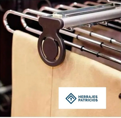 Imagen 3 de 3 de Pantalonero Central Hafele 805.93.241 Extraíble Para 11 U