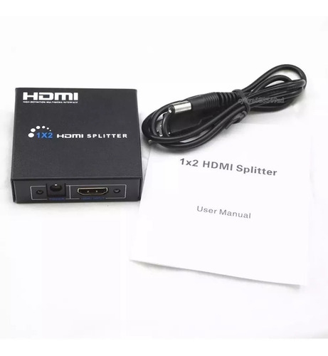 Splitter Hdmi Activo 1x2 Tv Led Lcd 3d Version 1.4 1080p Ps3