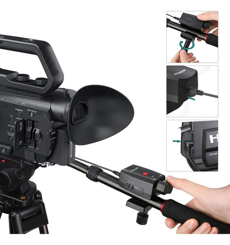 Controlador De Zoom Aodelan Para Videocámara Sony Y Canon