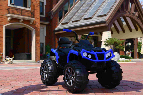 Cuatriciclo A Batería Infantil Azul Hm1288