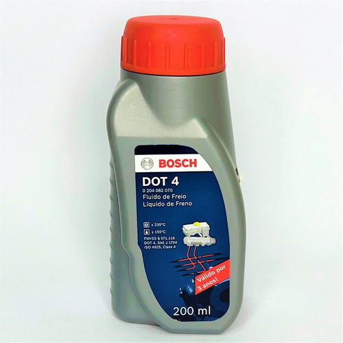 Liquido De Frenos Bosch Dot 4 200 Ml