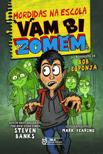 Mordidas na escola - Vambizomem, de Banks, Steven. Editora Faro Editorial Eireli, capa mole em português, 2021
