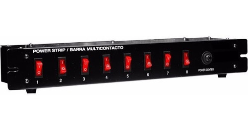 Vecctronica: Switchera Multicontacto 8 Entradas Para Rack