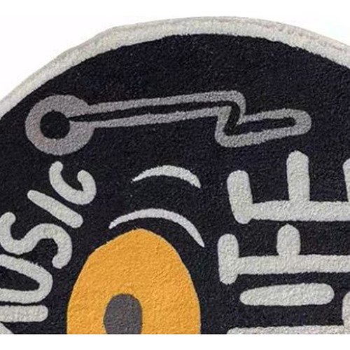 Alfombrilla Absorbente De Agua, Diseño Retro De Disco De Cd,