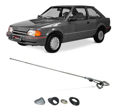 Antena Manual Escort 1993 A 1996 Receptor Modelo Original