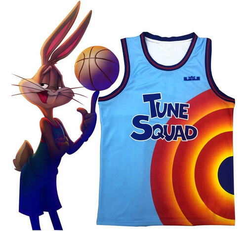 Camiseta Corta Space Jam Jersey James #6 Tune, Conjunto Depo