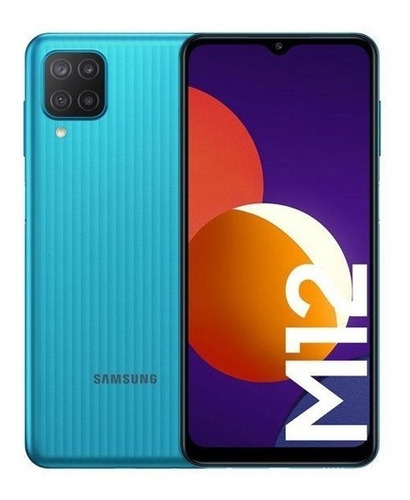 Celuiar Samsung Galaxy M12 Dual Sim 128 Gb Azul Liberado Ref (Reacondicionado)