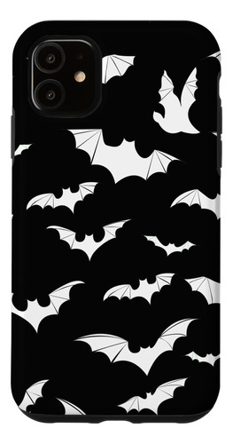 iPhone 11 Bats Gótico Witchy Pattern Case
