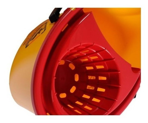Balde Con Escurridor 12 Lt Amarillo Pague 1 Lleve 2 Estra