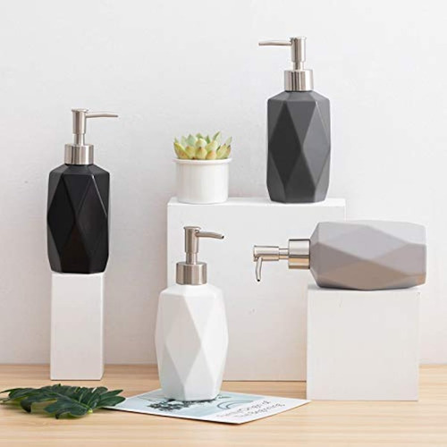 Dispensador De Jabon Duradero Y Reutilizable Color Blanco