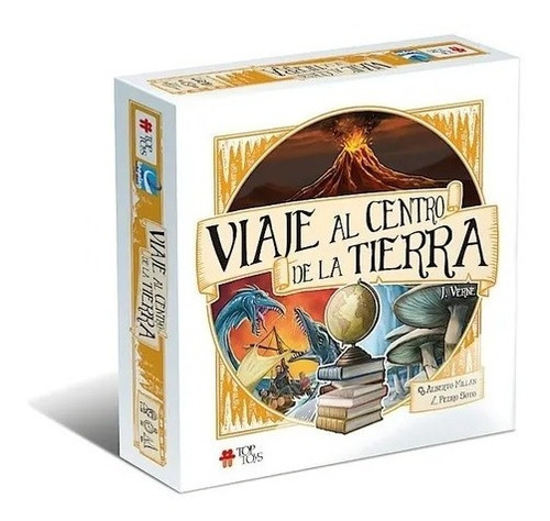 Viaje Al Centro De La Tierra Juego De Mesa Top Toys Prm