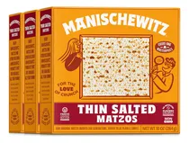 Comprar Pack De 3 Matzo Salado De 10 Onzas Manischewitz