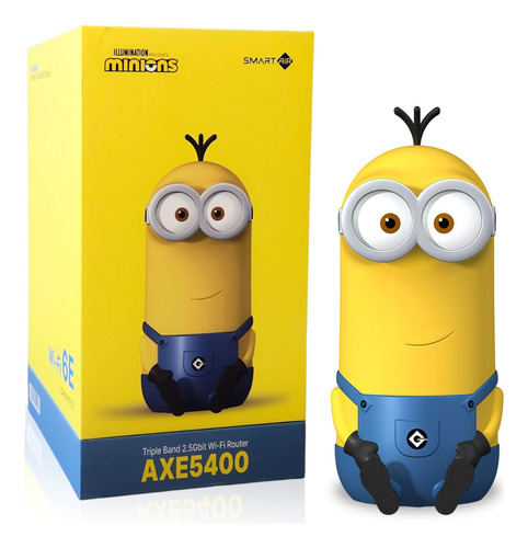 Router Davolink Minions Kevin Wi-fi 6e For Gaming Y Vr