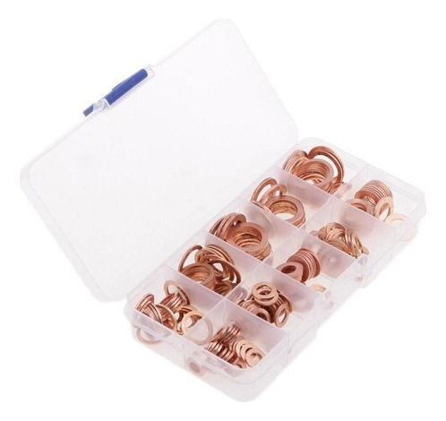 ... . 200 Piezas De Juntas De Sellado De Anillo Plano De