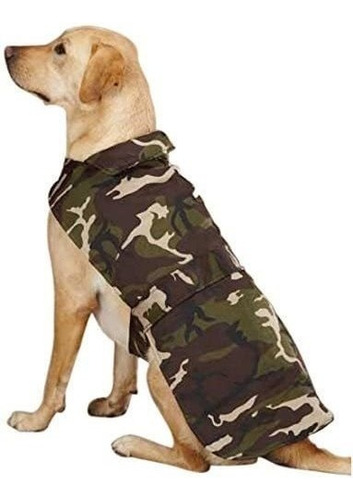 Casual Canine - Abrigo Para Perro, Diseño De Camuflaje, Col