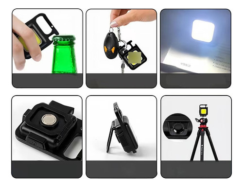 Ff 10 Piezas Linterna Lampara Recargable Led De Lampara