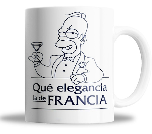 Taza - Homero Simpsons - Son Todos Tontos Menos Yo - Ceramia